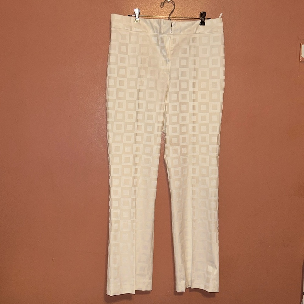 FOCUS2000 WOMANS WHITE PANTS SIZE 12 - Picture 1 of 13